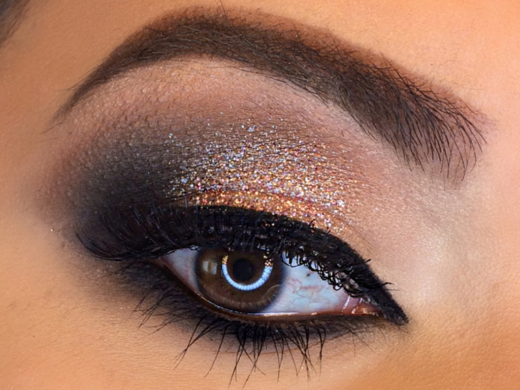 How to Wear Glitter Makeup and Still Look Like a Grown-Up