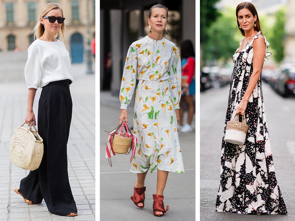 3 Looks That Prove the Wicker Bag Is a Summer Staple