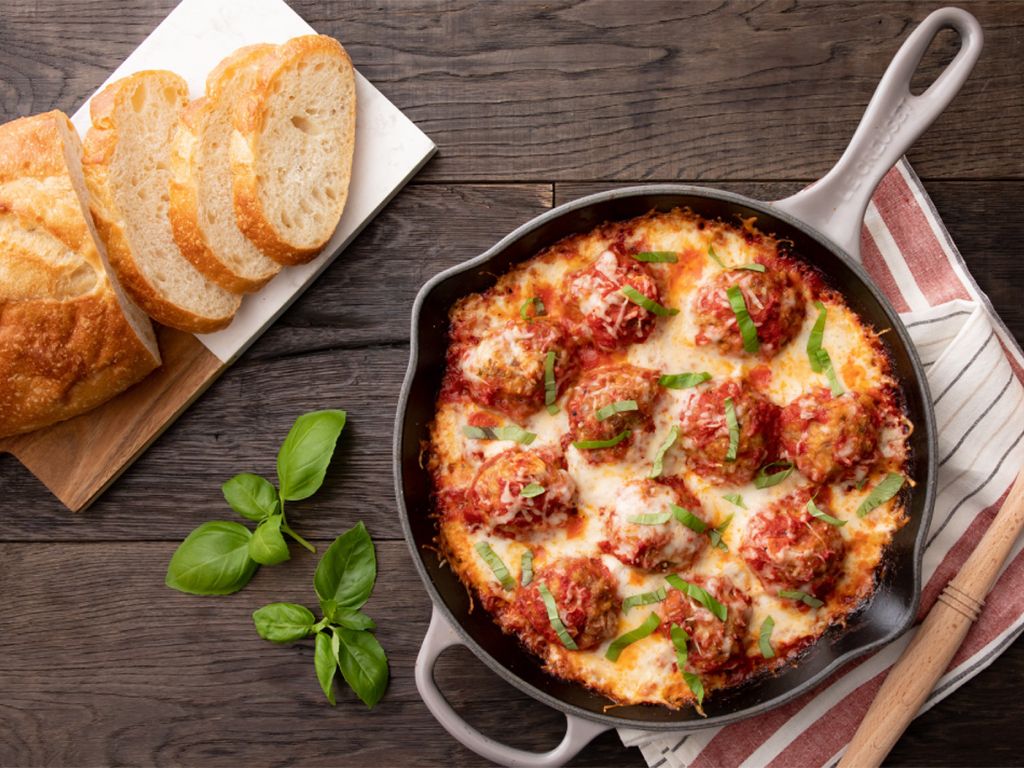 Memories Start with Le Creuset (& This Sausage Ricotta Meatball Bake)