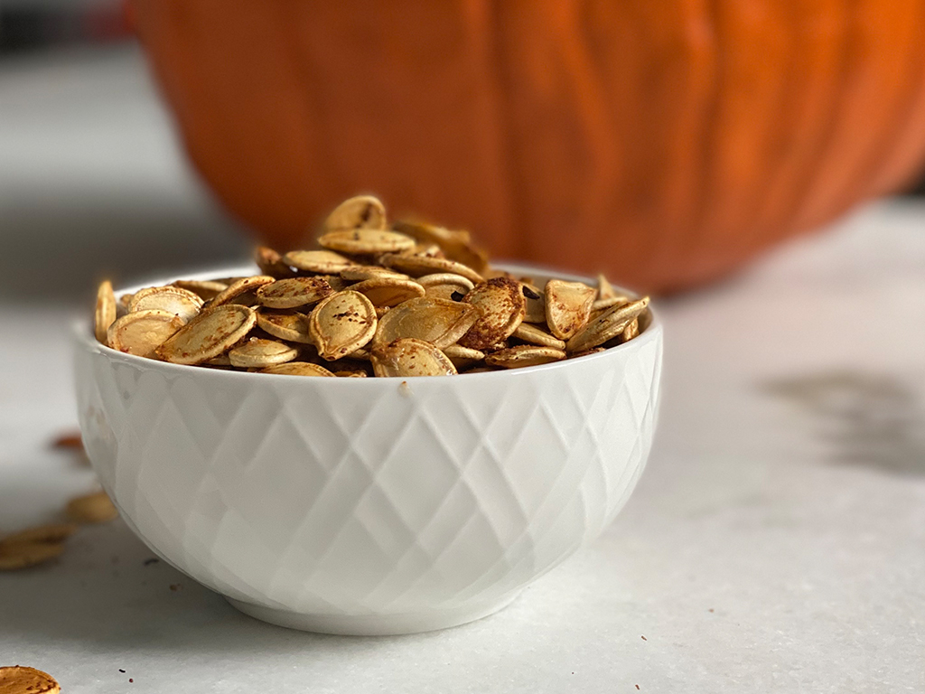 This Roasted Pumpkin Seeds Recipe Will Be Your New Favorite Fall Snack